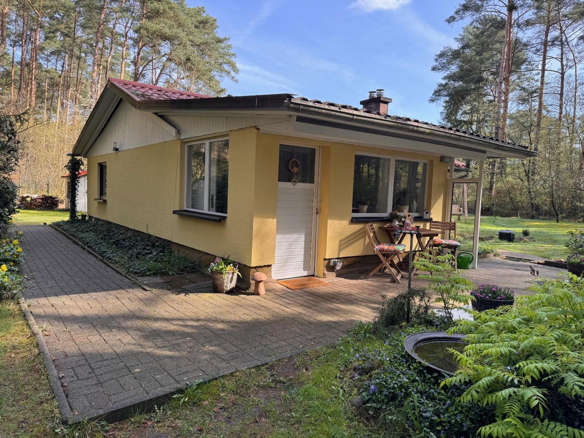 Ferienhaus Im Wald Borkwalde Exterior photo